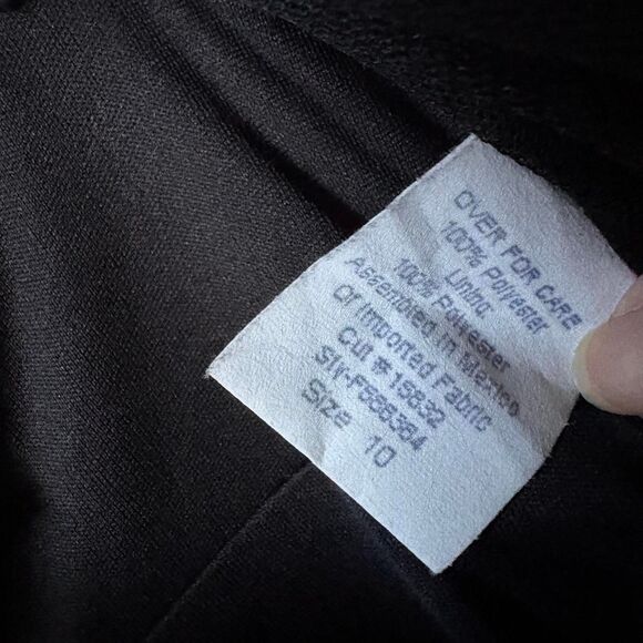 Frederick's of Hollywood Women's Vintage Glamorous Black Halter Dress - Picture 8 of 8